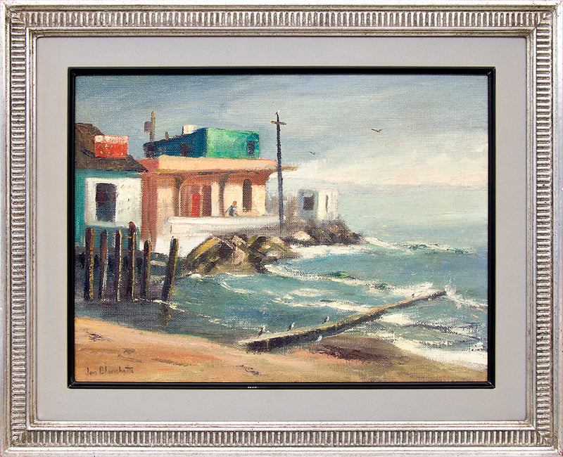 Capitola (California), Painting, circa 1955