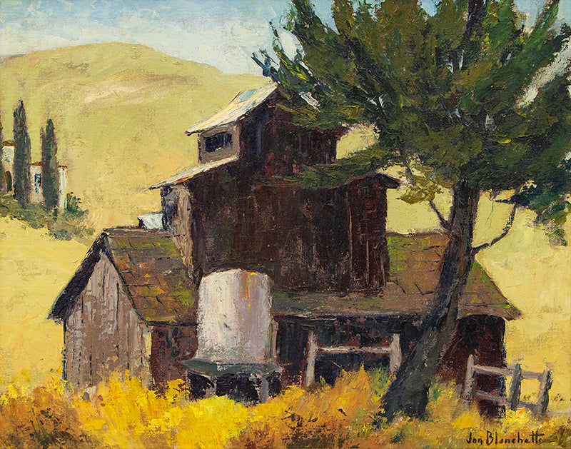 Jon Blanchette (1908-1987) artwork for sale. Jam Factory Out of Aptos (California), Painting, Denver, Colorado, Art Gallery)