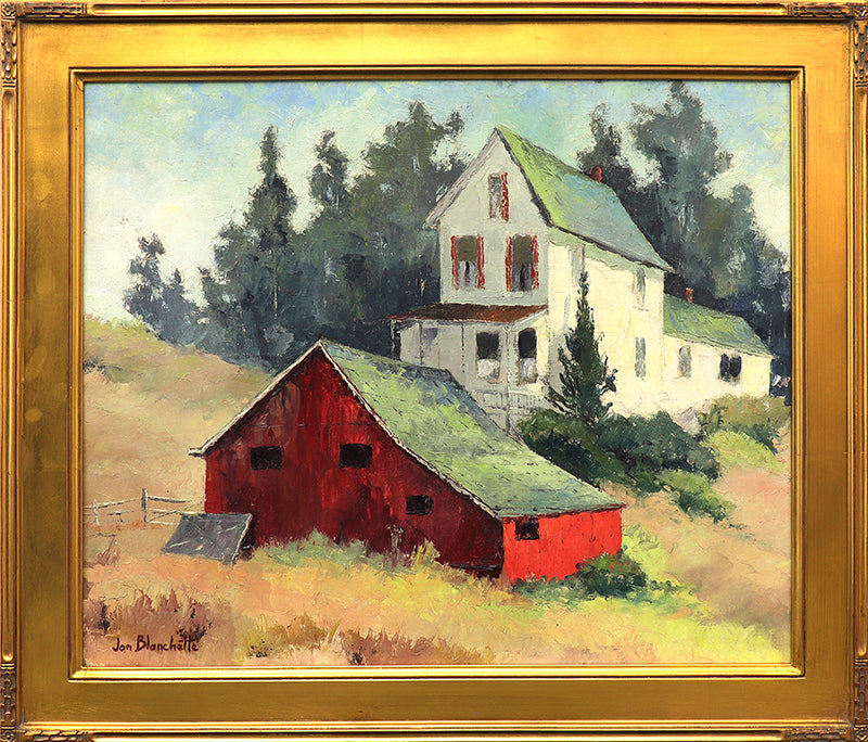 Near Cabrillo (California), Painting, circa 1955