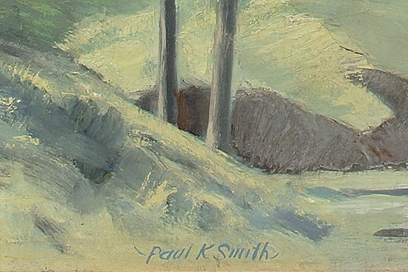 Untitled (Colorado Hill Town), Painting, circa 1940