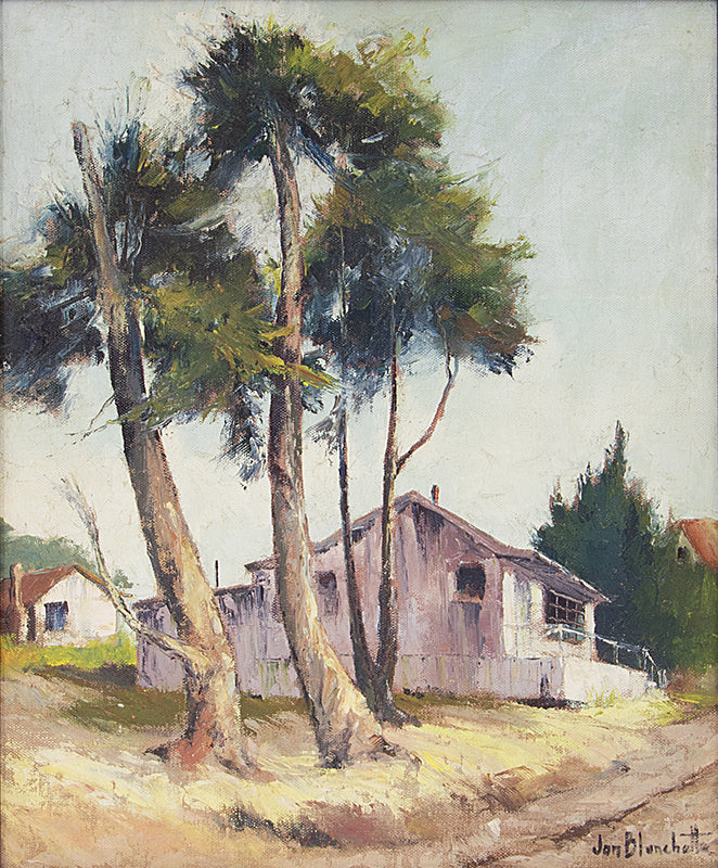 Jon Blanchette (1908-1987) artwork for sale. Harbor Masters House, Santa Cruz (California), Painting, Denver, Colorado, Art Gallery)