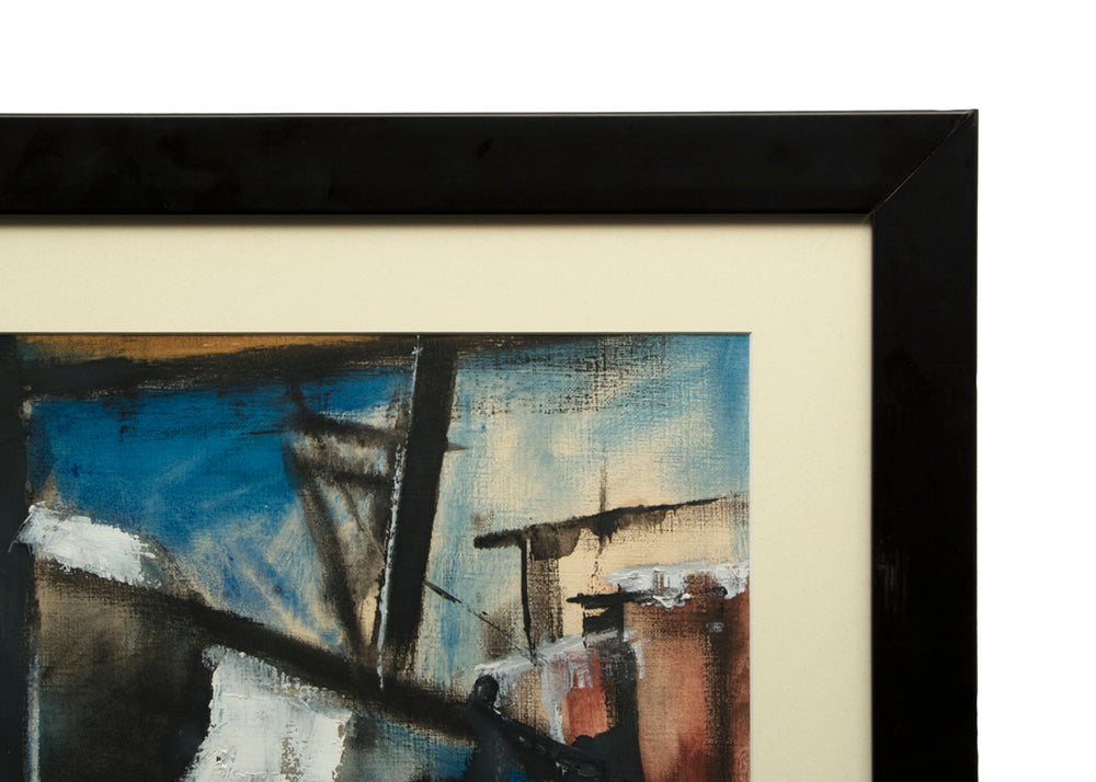 Untitled (Abstract Expressionist composition), Painting, 1963