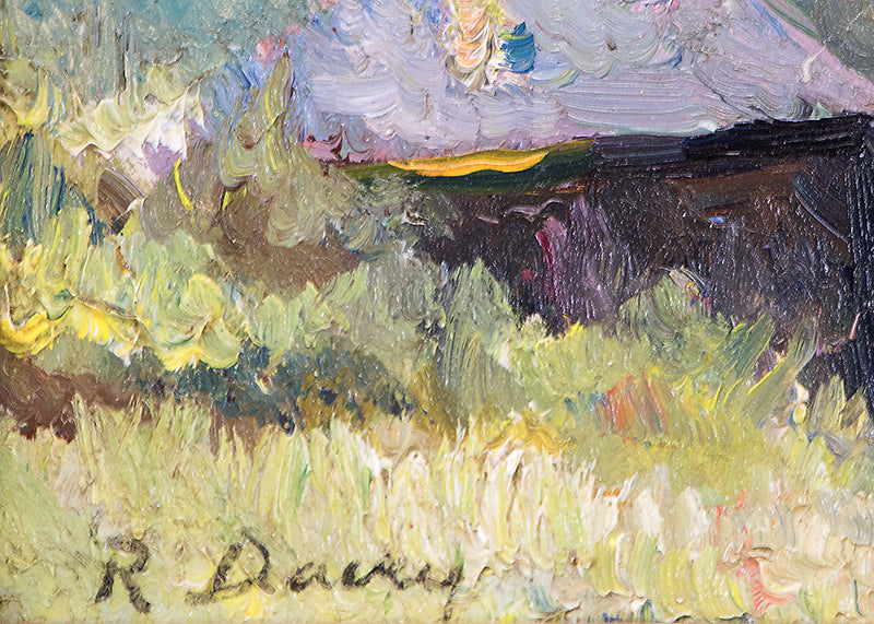 Untitled (Cabin near Estes Park, Colorado), Painting, circa 1927