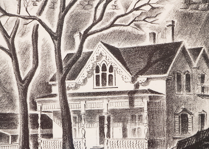 House at Gregory Point (Colorado); edition of 25, Print, 1937