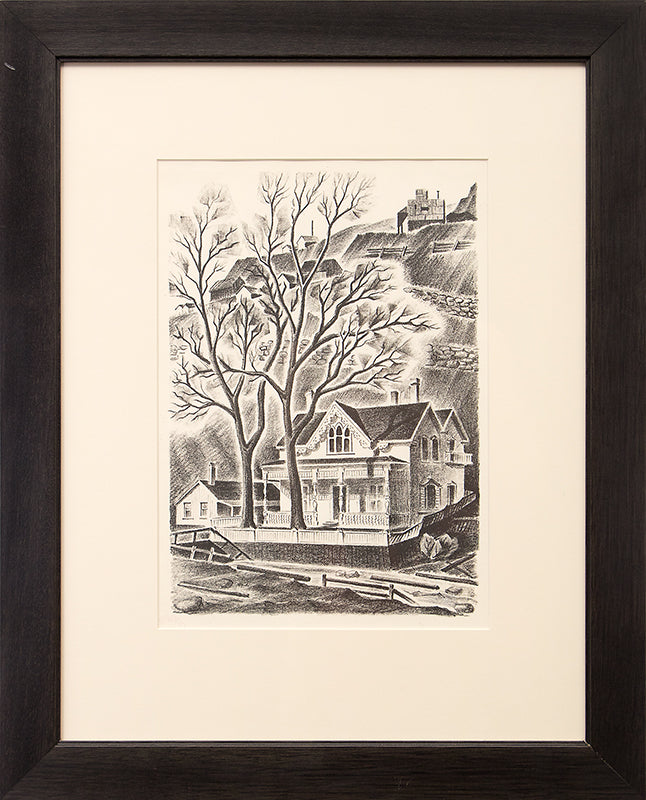 House at Gregory Point (Colorado); edition of 25, Print, 1937