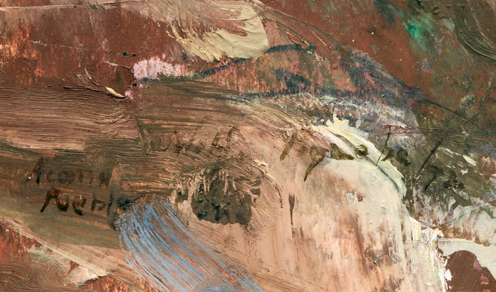 Acoma Pueblo (New Mexico), Painting, 1978