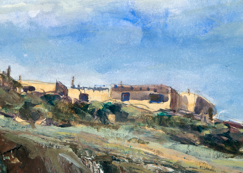 Acoma Pueblo (New Mexico), Painting, 1978