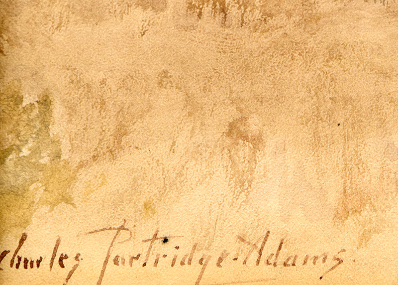 Untitled (Trees in Autumn, Colorado), Painting, circa 1900