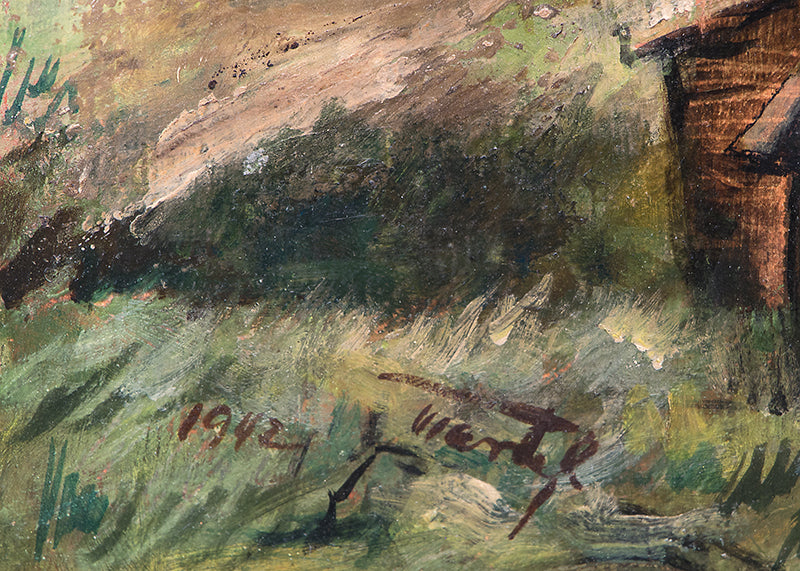 Victor, Colorado, Painting, 1942