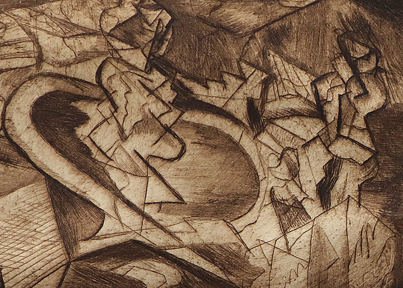 Night Club (Modernist Landscape), Print, 1945