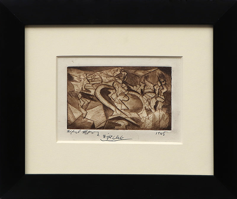 Night Club (Modernist Landscape), Print, 1945