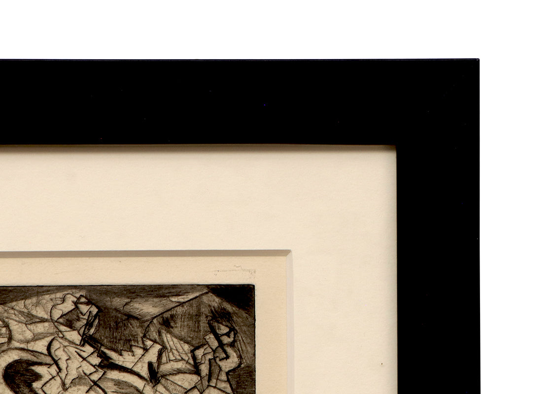 Night Forms (Modernist Landscape), Print, 1945