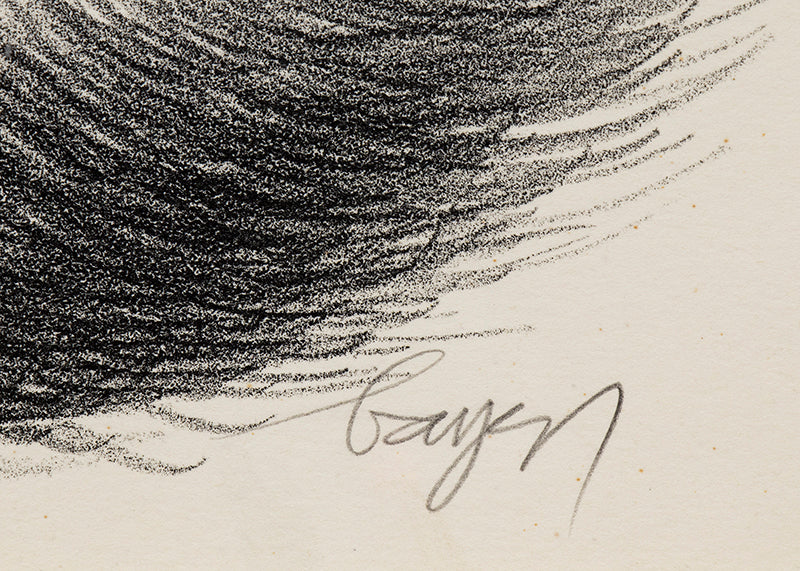 Convolution (Black and White Abstract), Print, 1948
