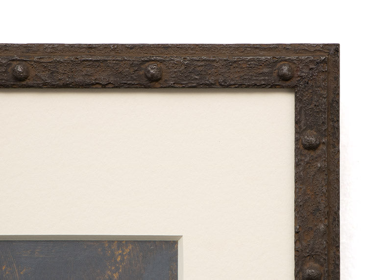 Untitled (Portrait of a Man with Pipe), Painting, circa 1952
