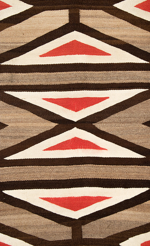 Trading Post Rug, circa 1900-1925