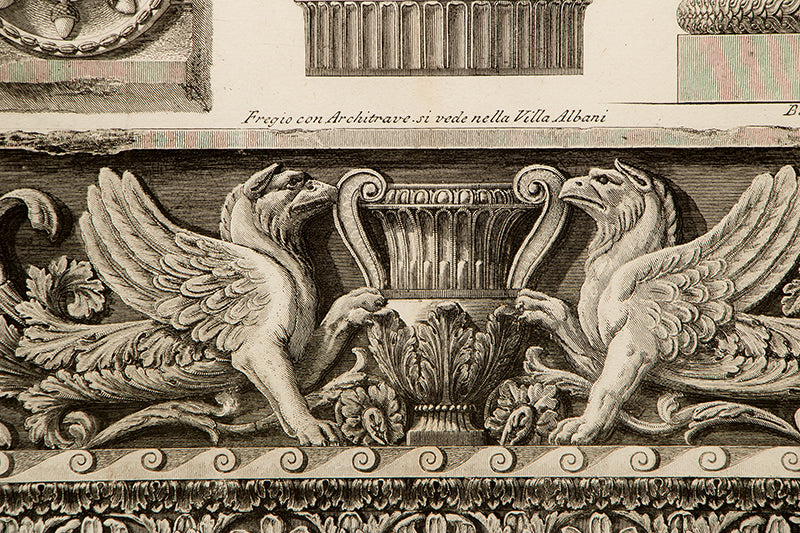 Ornamental Frieze, Print