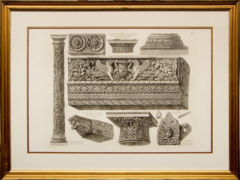 Ornamental Frieze, Print