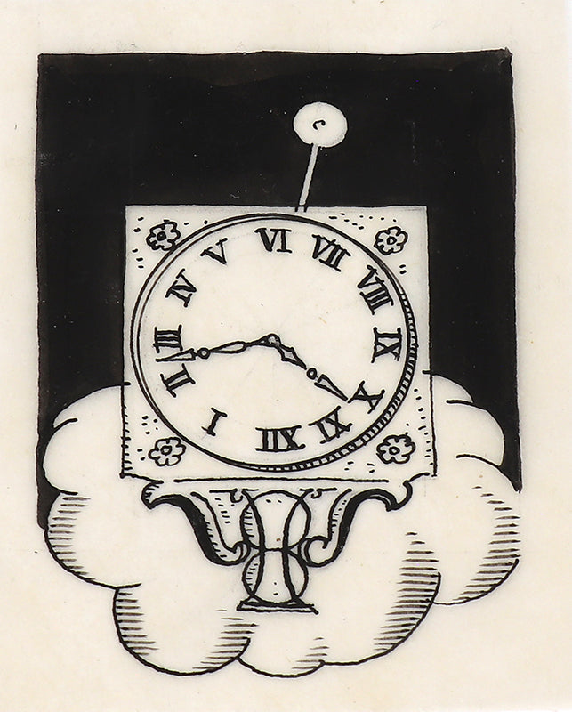 Rockwell Kent (1882-1971) artwork for sale. Pendulum Rhyme (Clock), Drawing, Denver, Colorado, Art Gallery)
