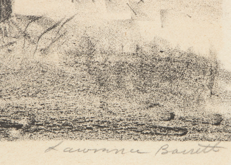 Forgotten, 53/80 (Horse by Fence), Print, 1943
