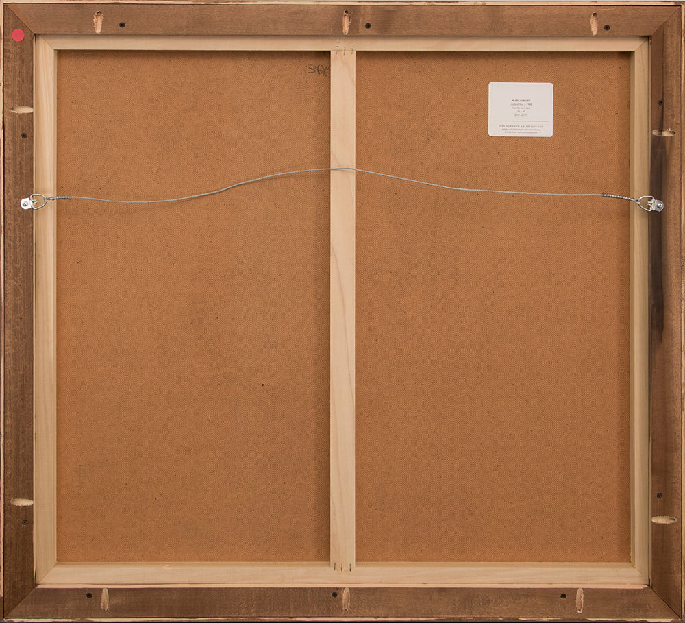 Untitled II (Sea Wall), Mixed Media Painting, circa 1968