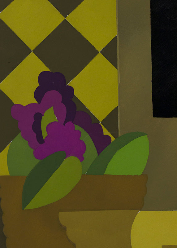 Untitled (Seated Figure in Still Life), Print, circa 1933