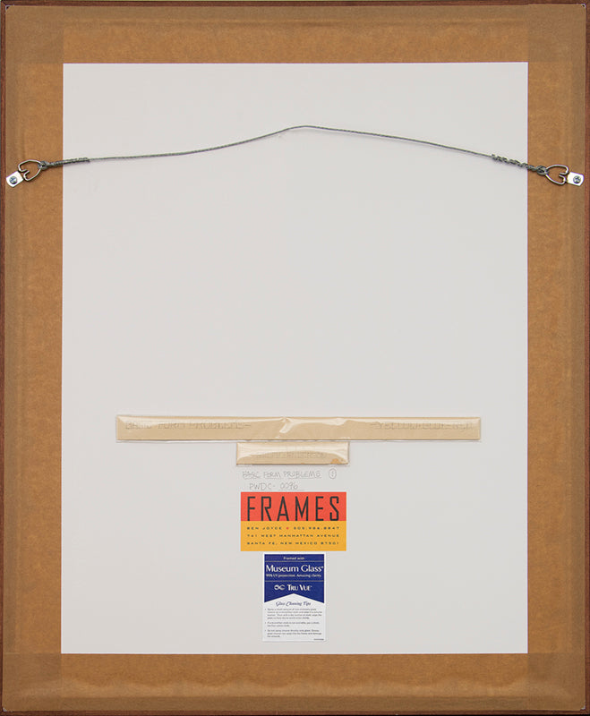 Basic Form Problem #1 (Two Polygons), Painting, circa 1940