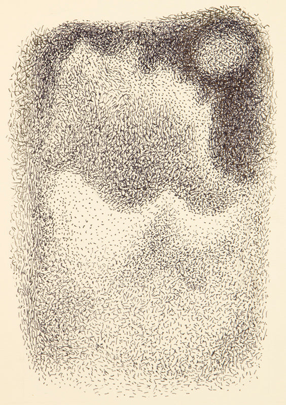 Margo Hoff (1910-2008) artwork for sale. Moonlight Insufferably Cold, Drawing