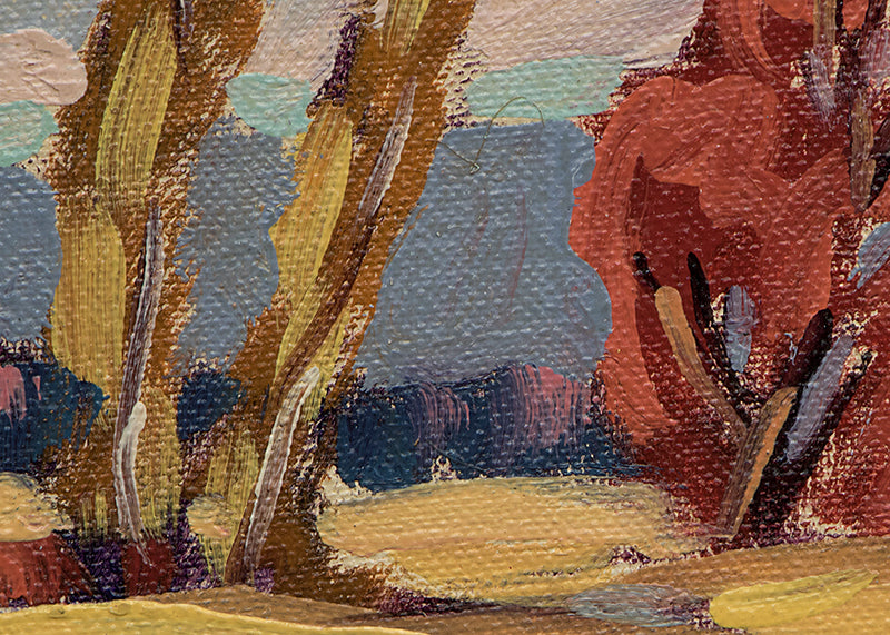 Untitled (Red Barn), Painting