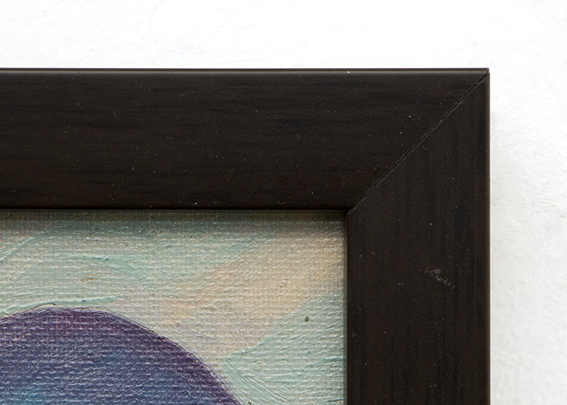 Untitled (Barn and Mountain), Painting