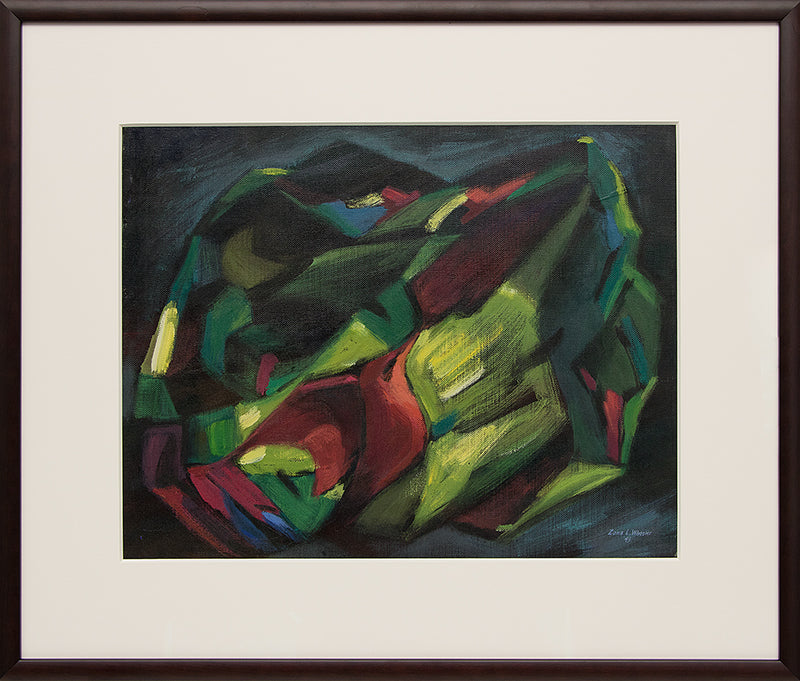 Untitled (Colorado Mountains), Painting, 1949