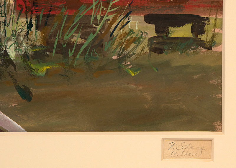 Artists Sketching (California), Painting, 1949
