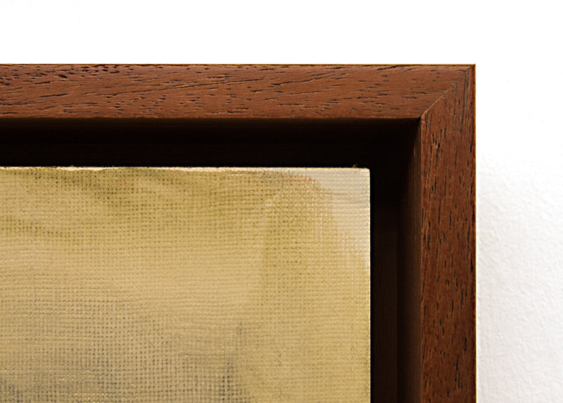 Untitled (Abstract in Gold, White, and Black), Painting, 1968