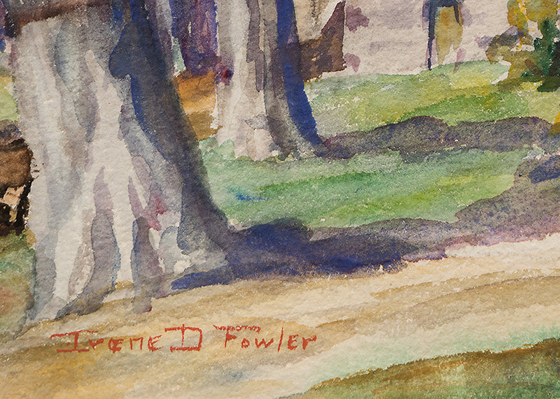 Untitled (Ranch House), Painting