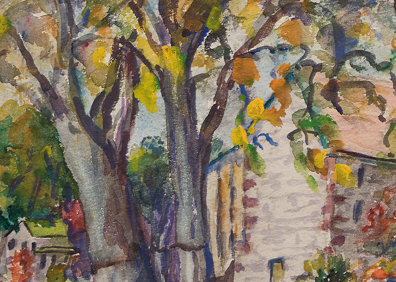 Untitled (Ranch House), Painting