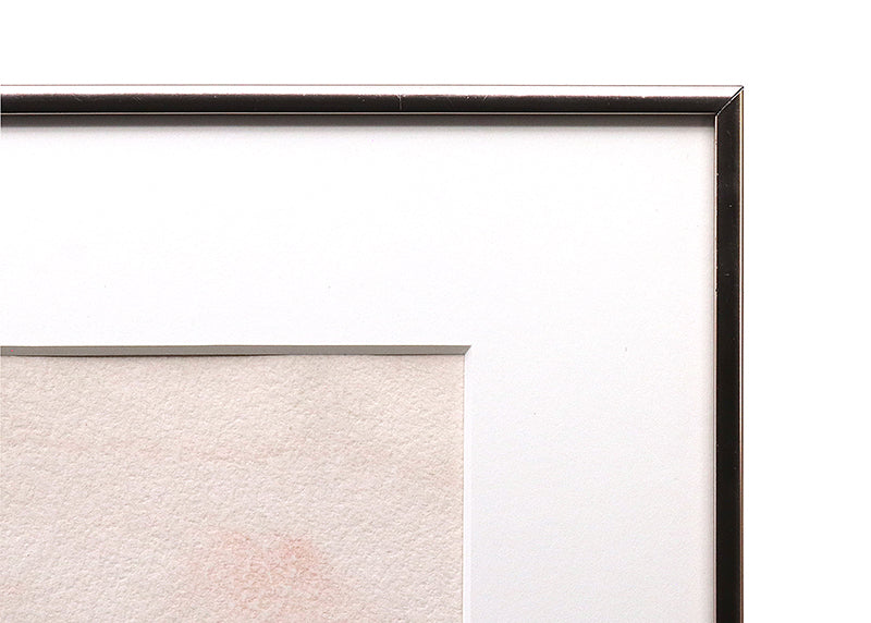 Untitled (Geometric Abstract in Red, Pink, and Taupe), Painting