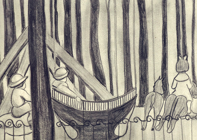 Untitled (Carousel, Paris), Drawing, 1923