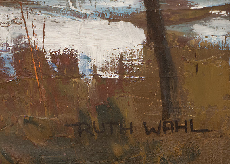 Untitled (Along Santa Fe Road), Painting