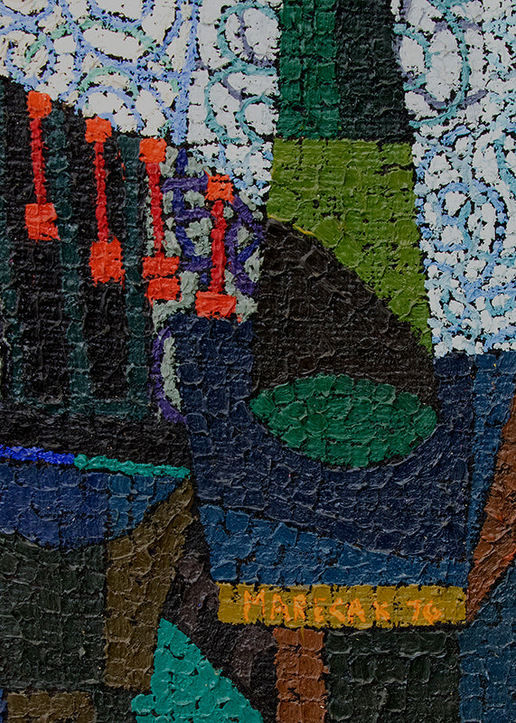 The Three Fates Confused (Three Abstracted Women), Painting, 1976