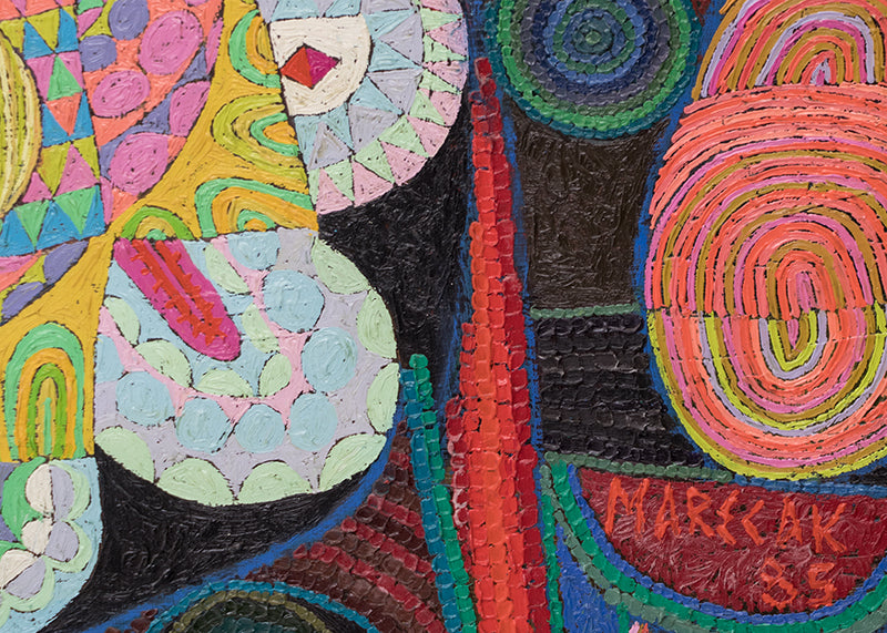 The Three Graces (Three Women), Painting, 1985
