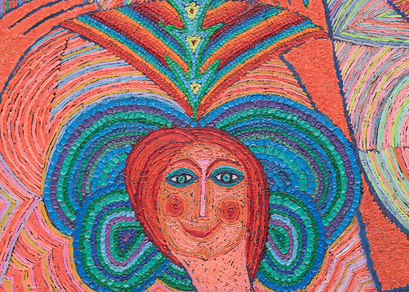 The Three Graces (Three Women), Painting, 1985