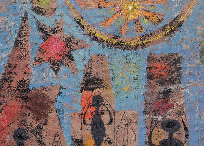Seven Wise and Foolish Virgins (Fourteen Women), Painting, 1960