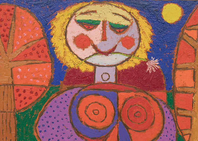 Come Sit With Me (Seated Woman), Painting, 1962