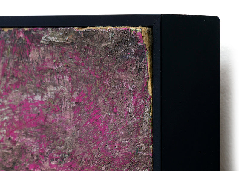 Spell Of The Winter Garden (Abstract in White, Pink, Brown, Blue, Green, and Violet), Painting, 1965