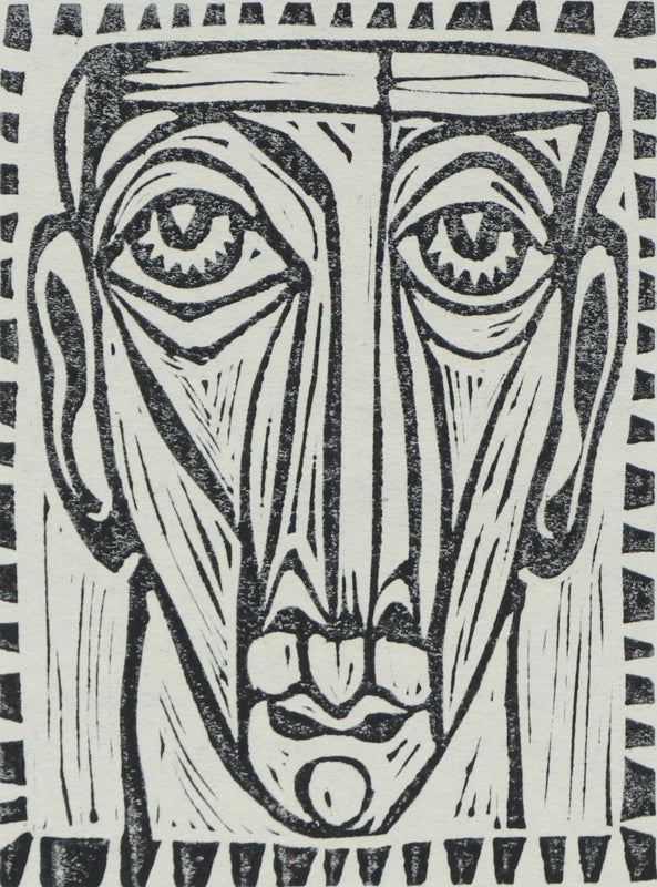 Edward Marecak (1919-1993) artwork for sale. Classic Head (Male Portrait), Print, circa 1940-1970, Denver, Colorado, Art Gallery)
