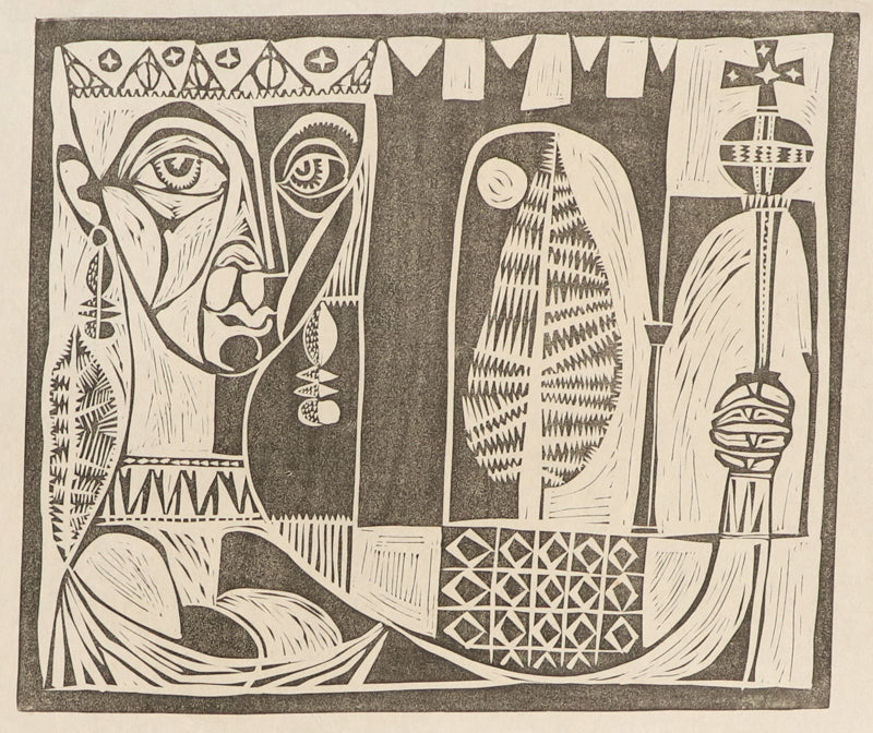 Edward Marecak (1919-1993) artwork for sale. The Great Queen, Print, Denver, Colorado, Art Gallery)
