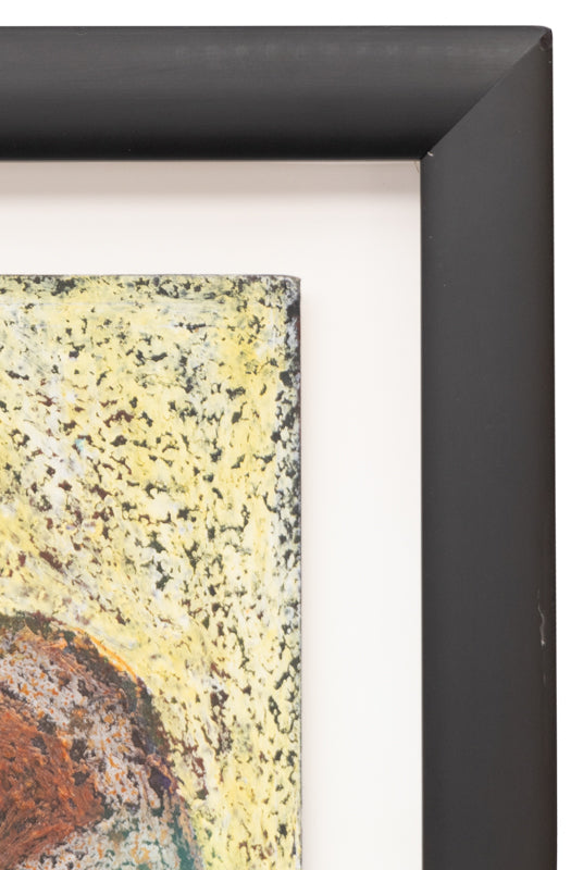 Still Life (Abstract in Gold, Red, Green, Blue, and Violet), Painting, 1960