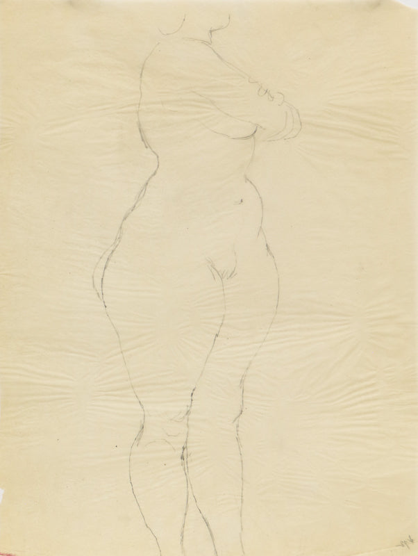 Edward Marecak (1919-1993) artwork for sale. Untitled (Figure Study of a Woman), Drawing, Denver, Colorado, Art Gallery)