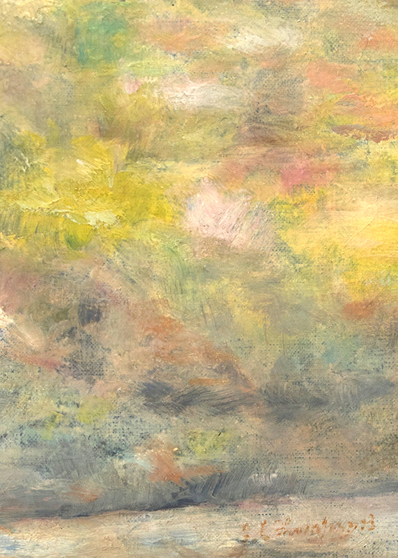 Early Spring (Thompson's Studio), Painting, 1933