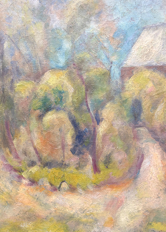 Early Spring (Thompson's Studio), Painting, 1933
