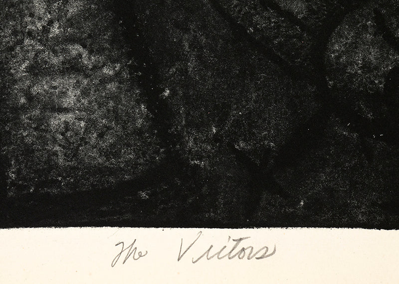 The Victors (Black and White Abstract), Print, circa 1940-1970